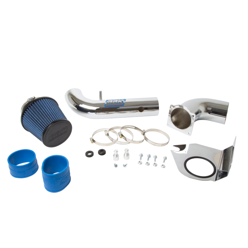 BBK Cold Air Intake Kit - BBK 94-98 Mustang 3.8 V6 Cold Air Intake Kit - Chrome Finish