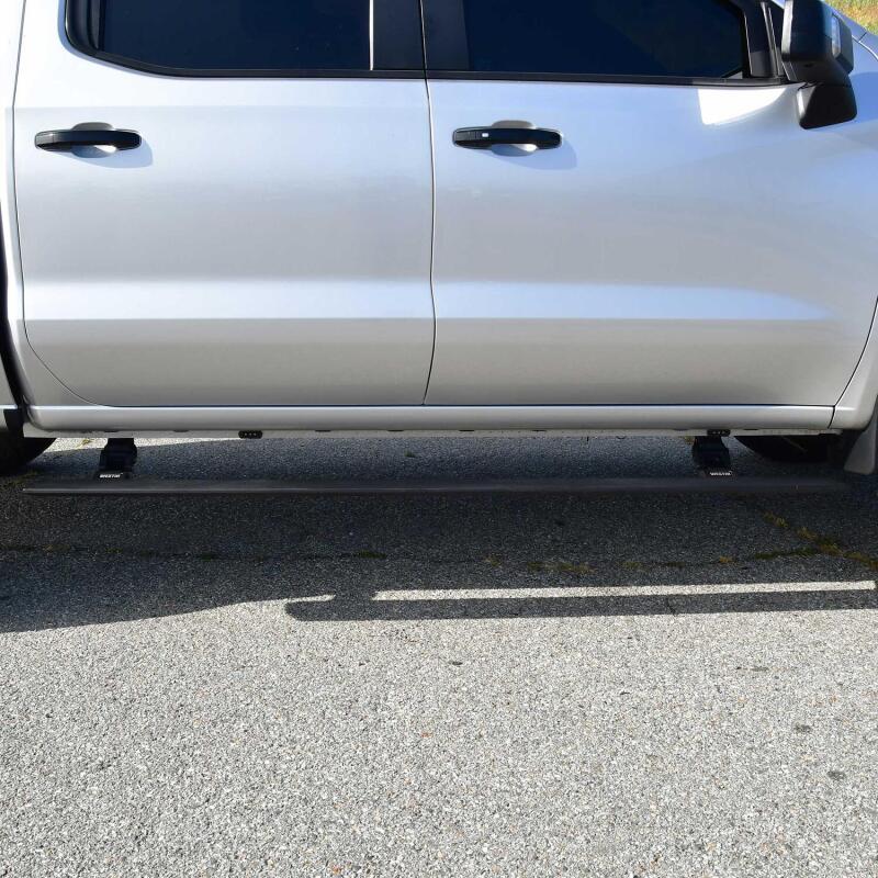 WES Running Boards - Pro-e - Westin 19-26 Chev/GMC Silv/Srra 1500 CC (No 19 LTD) / 20-26 2500/3500 Pro-e Running Boards - Tex Blk