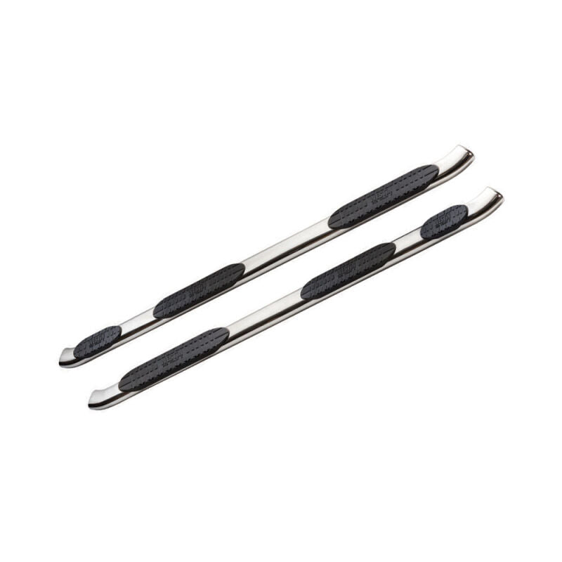 WES Nerf Bars - PRO TRAXX 5 - Westin 2015-2018 Ford F-150 SuperCrew (6.5ft Bed) PRO TRAXX 5 WTW Oval Nerf Step Bars - SS