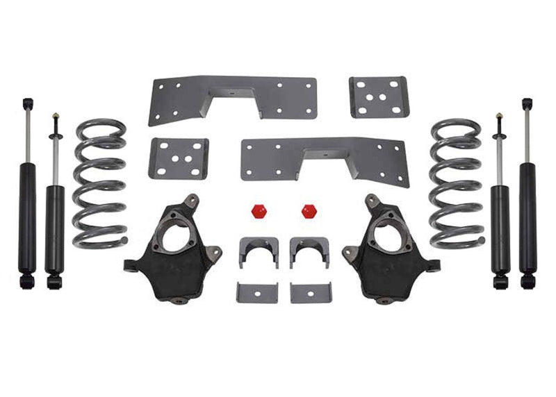 MXT Lowering Kit - MaxTrac 99-06 GM C1500 2WD V8 4in/6in Lowering Spindle Kit