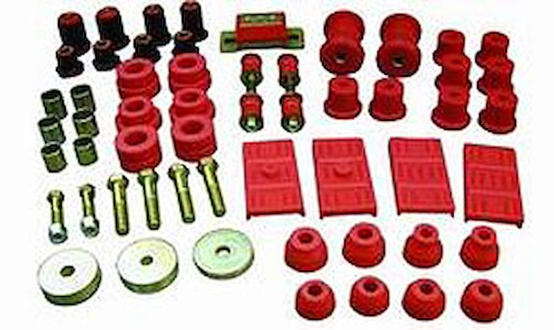 PRO Total Kits - Red - Prothane 67-69 Chevy Camaro / Nova w/ Mono Total Kit - Red