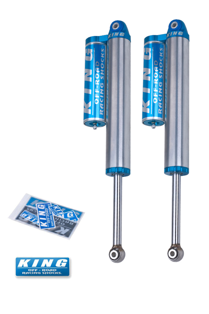 KIN 2.5 Shocks - King Shocks 07-18 Chevrolet Avalanche 1500 Rear 2.5 Dia Piggyback Reservoir Shock (Pair)