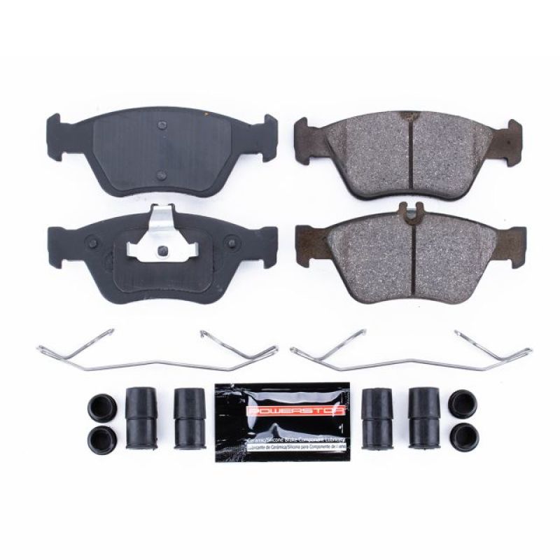 PSB Z23 Evolution Brake Pads - Power Stop 99-00 Mercedes-Benz C230 Front Z23 Evolution Sport Brake Pads w/Hardware