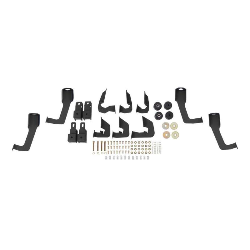 WES Nerf Bars - HDX Drop - Westin/HDX 09-18 Dodge/Ram 1500 Crew Cab (5.5ft Bed) Drop Wheel to Wheel Nerf Step Bars - Txt Black