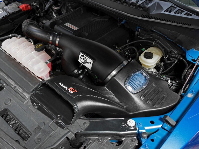 AFE Momentum GT Cold Air Intakes - aFe Momentum GT Pro 5R Cold Air Intake System 2017 Ford F-150 Raptor V6-3.5L (tt) EcoBoost