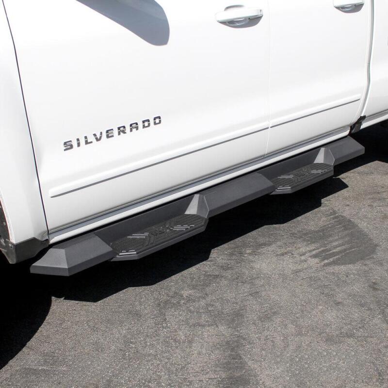 WES Nerf Bars - HDX Xtreme - Westin/HDX 16-18 Nissan Titan XD Crew / 17-18 Titan Crew Cab Xtreme Nerf Step Bars - Textured Black