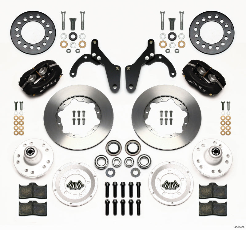 WIL Dynalite Brake Kit - Wilwood Forged Dynalite Front Kit 11.00in 59-64 Chevy Impala / 63-64 Corvette