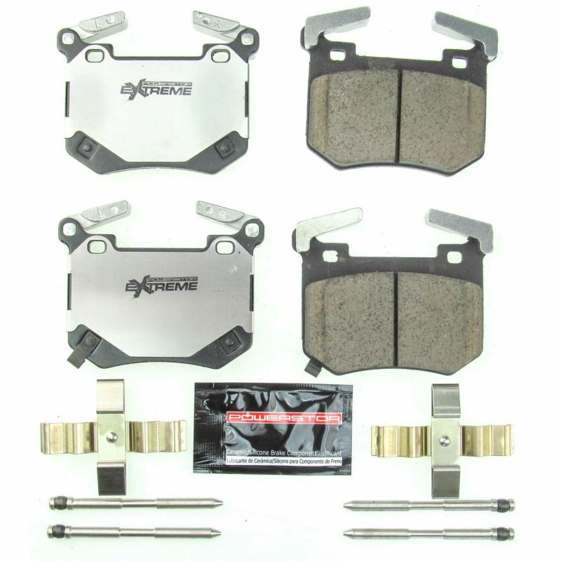 PSB Z26 Extreme Brake Pads - Power Stop 18-19 Kia Stinger Rear Z26 Extreme Street Brake Pads w/Hardware