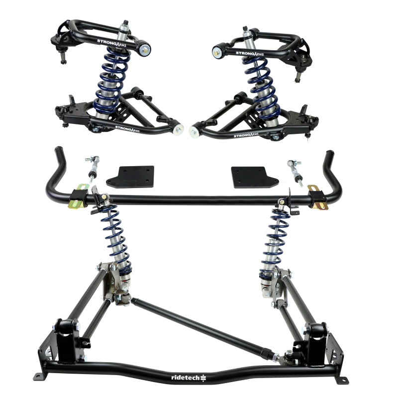 RID Suspension Link Kits - Ridetech 55-57 Chevy (One Piece Frame) CoilOver System