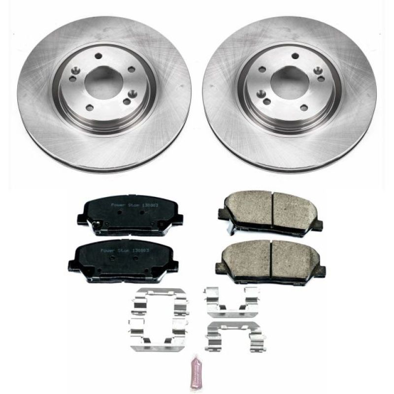 PSB Autospecialty Kit - Power Stop 11-15 Kia Optima Front Autospecialty Brake Kit