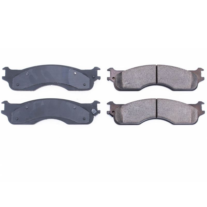 PSB Z16 Evolution Brake Pads - Power Stop 2004 Dodge Ram 1500 Front Z16 Evolution Ceramic Brake Pads