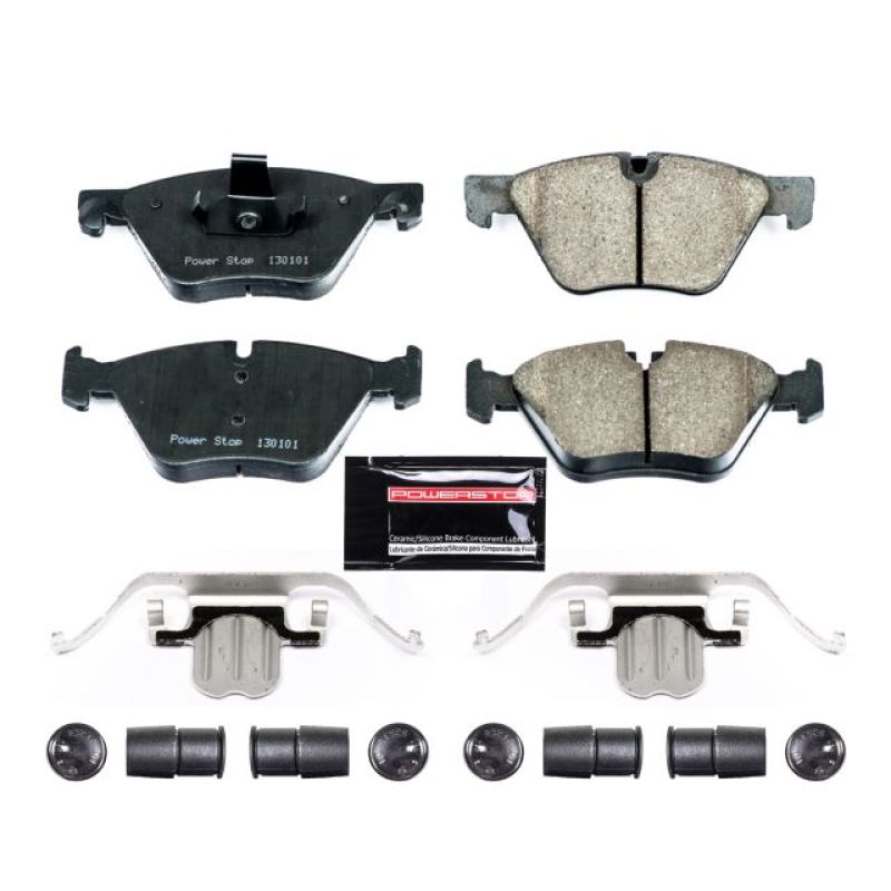 PSB Z23 Evolution Brake Pads - Power Stop 11-16 BMW 528i Front Z23 Evolution Sport Brake Pads w/Hardware