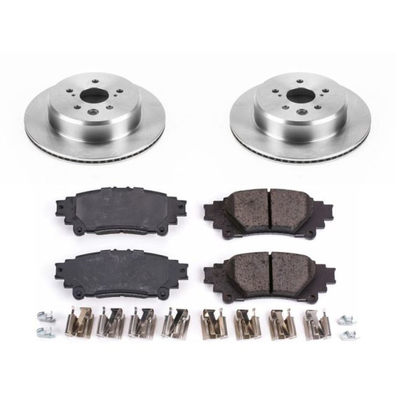 PSB Autospecialty Kit - Power Stop 13-19 Lexus GS350 Rear Autospecialty Brake Kit