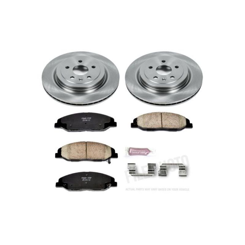 PSB Autospecialty Kit - Power Stop 08-14 Cadillac CTS Rear Autospecialty Brake Kit