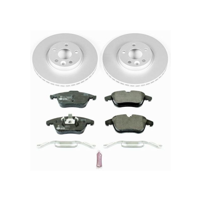 PSB Euro-Stop Kit - Power Stop 11-14 Volvo S60 Front Euro-Stop Brake Kit