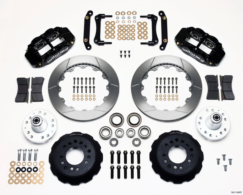 WIL Superlite Brake Kit - Wilwood Narrow Superlite 6R Front Hub Kit 12.88in 70-78 Camaro (*Line Kit Needed*)