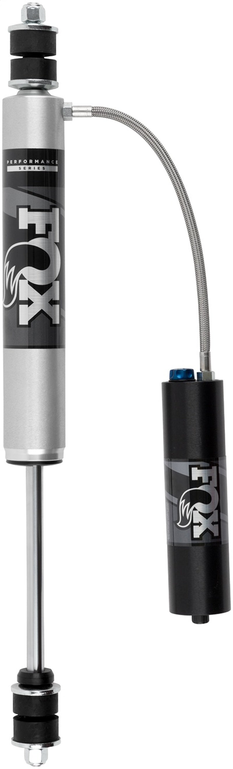 FOX 2.0 Perf Shock - Fox 88+ Nissan Patrol Y60 & Y61 2.0 Perf Series Frt Remote Reservoir Shock 0-1.5in Lift CD Adjuster