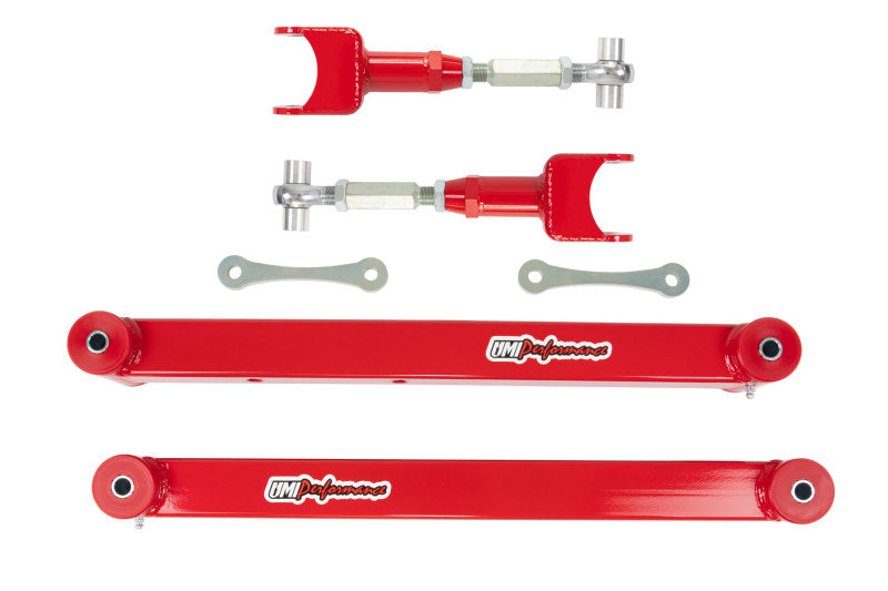 UMI Control Arm Kits - UMI Performance 78-96 GM B-Body Boxed Lower Control Arm & Adjustable Upper Control Arm Kit