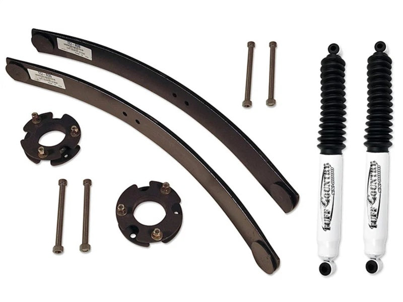 TUF Lift Kits - Tuff Country 09-22 Ford F-150 4x4 & 2wd 2in Lift Kit (w/Rear Add-a-Leafs SX8000 Shocks)