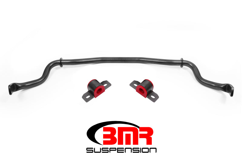 BMR Sway Bar Kits - BMR 15-17 S550 Mustang Front Hollow 35mm 3-Hole Adj. Sway Bar Kit - Black Hammertone