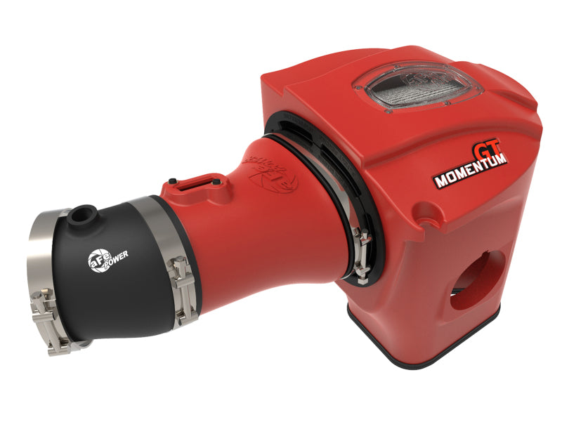 AFE Momentum GT Cold Air Intakes - aFe Momentum GT Limited Edition Cold Air Intake 15-16 Dodge Challenger/Charger SRT Hellcat - Red