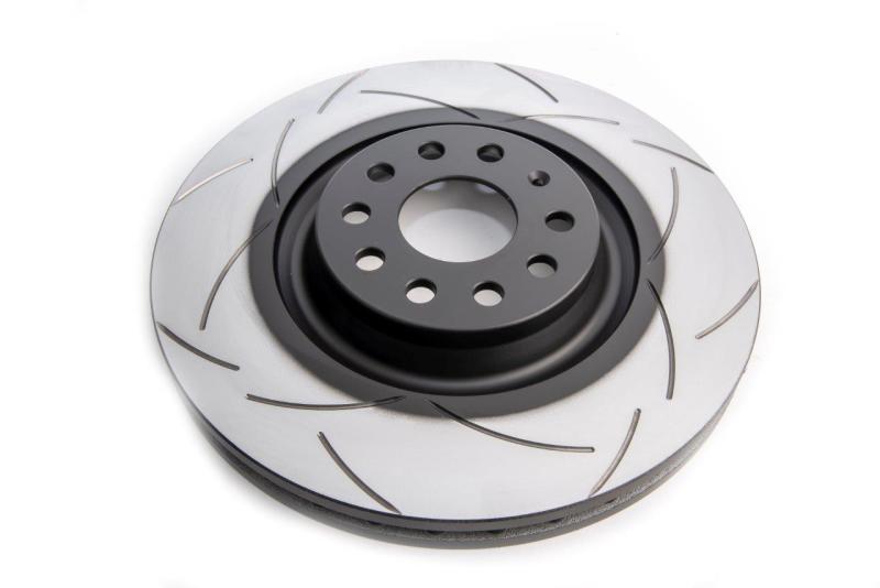 DBA Street Slotted Rotors - DBA 15-19 Volkswagen Golf R Front T2 Slotted Street Series Rotor