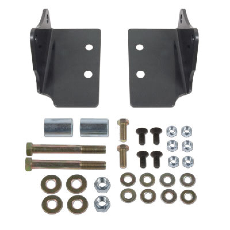 SYN Shock Mounts - Synergy 07-18 Jeep Wrangler JK/JKU Front Lower Shock Mount Bracket