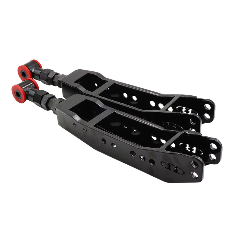 BX Lower Control Arms - BLOX Racing Rear Lower Control Arms - Black (2013+ Subaru BRZ/Toyota 86 / 2008-2023 Subaru WRX/STI)