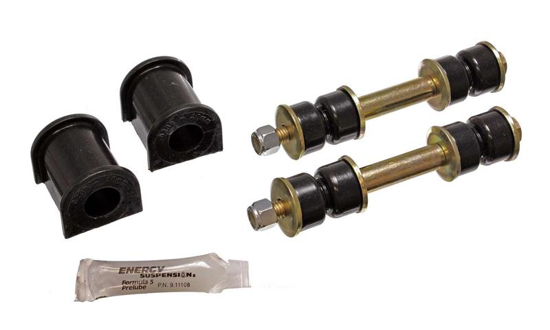 ES Sway Bar Bushings - Black - Energy Suspension 86-97 Nissan 720 & Hardbody PickUp 4WD Black 20mm Front Sway Bar Frame Bushings