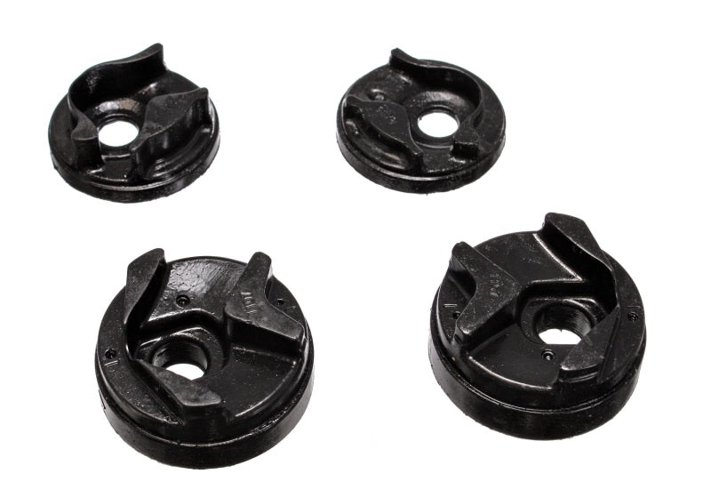 ES Motor Mounts - Black - Energy Suspension 02-03 Nissan Sentra/200SX Black Motor Mount Insert Set (w/ Spec V 2.5L engine man