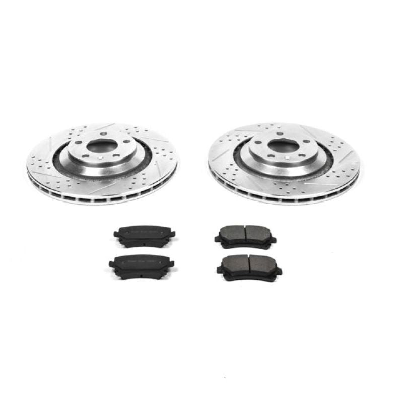 PSB Z23 Evolution Kit - Power Stop 05-11 Audi A6 Quattro Rear Z23 Evolution Sport Brake Kit