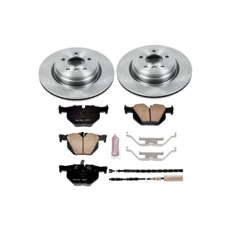 PSB Autospecialty Kit - Power Stop 11-13 BMW 335i Rear Autospecialty Brake Kit