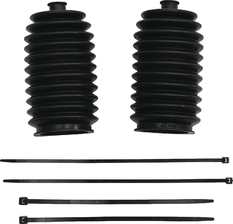 QBS Tie Rods - QuadBoss 17-19 Polaris ACE 500 Steering Rack Tie Rod Assembly Kit - Replacement Race Boot
