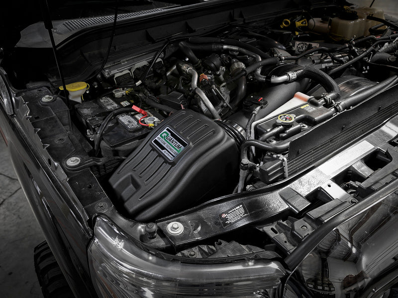 AFE Quantum Intakes - aFe Quantum Pro 5R Cold Air Intake System 11-16 Ford Powerstroke V8-6.7L - Oiled