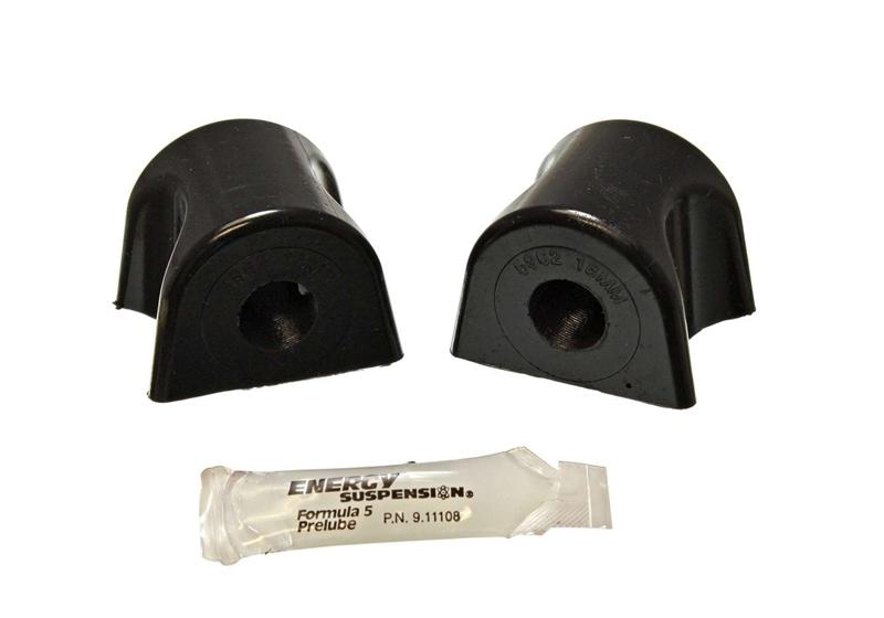 ES Sway Bar Bushings - Black - Energy Suspension 13 Scion FR-S / Subaru BRZ Black 18mm Front Sway Bar Bushing Kit