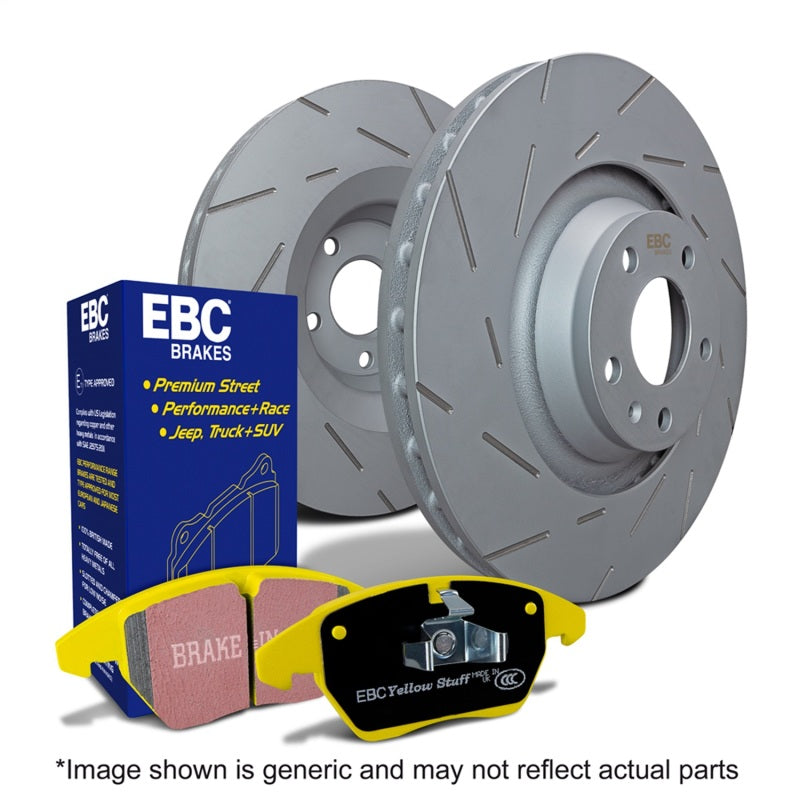 EBC USR Slotted Rotor Sets - EBC S9 Brake Pad and Rotor Kit