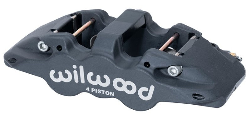 WIL Aero Caliper - Wilwood Caliper-Aero4-L/H - Black Anodize 1.88/1.62in Pistons 1.25in Disc