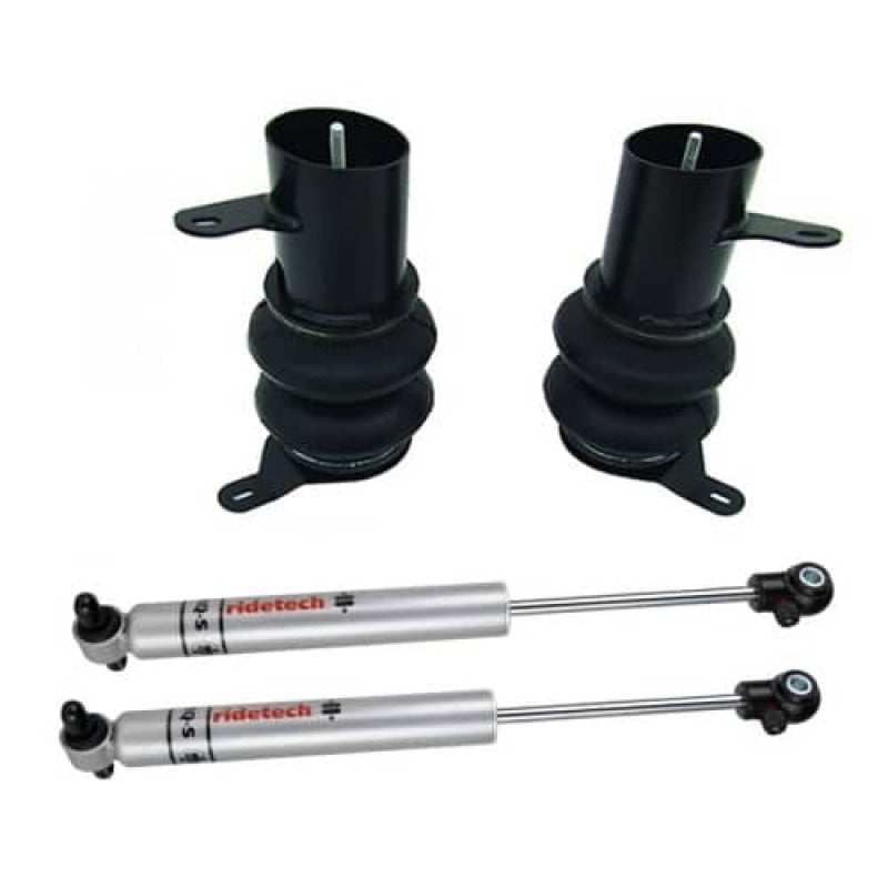 RID Suspension Kits - Rear - Ridetech 58-64 Impala Rear CoolRide Air Spring & RQ-S Shock Kit (For Use With Stock Arms)