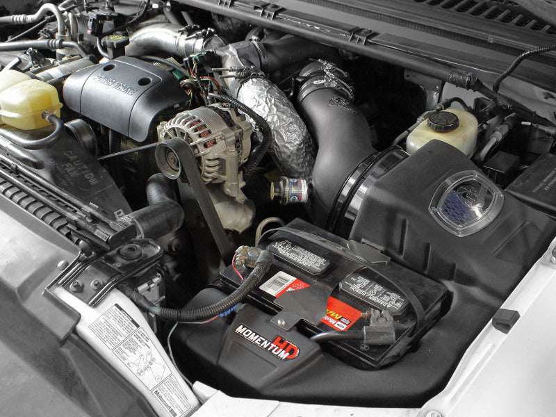 AFE Momentum HD Cold Air Intakes - aFe Momentum HD PRO 10R Stage-2 Si Intake 99-03 Ford Diesel Trucks V8-7.3L (td)