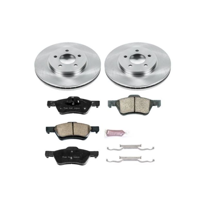 PSB Autospecialty Kit - Power Stop 10-12 Ford Escape Front Autospecialty Brake Kit