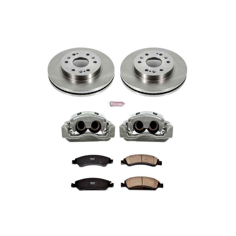 PSB Autospecialty Caliper - Power Stop 15-20 GMC Yukon XL Front Autospecialty Kit w/Cals