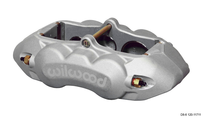 WIL D8 Caliper - Wilwood Caliper-D8-6 R/H Front Clear 1.88/1.38/1.25in Pistons 1.25in Disc