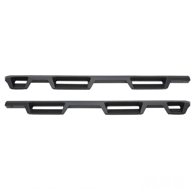 WES Nerf Bars - HDX Drop - Westin 19-22 GMC Sierra 1500 CC 6.5ft Bed (Excl. 2019 Ltd/LD) HDX Drop W2W Nerf Step Bars - Tex. Blk