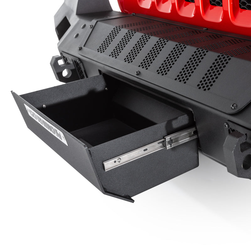GOR Trailine Bumper - Go Rhino 07-20 Jeep Wrangler JL/JLU/JK/JKU/Gladiator JT Trailline Front Full Width Bumper