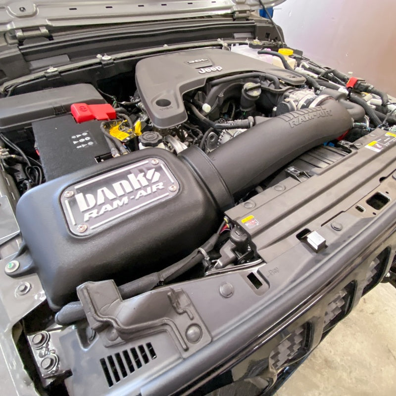 GBE Ram-Air Intake Systems - Banks Power 18-20 Jeep 3.6L Wrangler (JL) Ram-Air Intake System