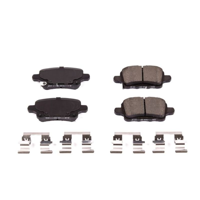 PSB Z23 Evolution Brake Pads - Power Stop 2019 Buick LaCrosse Rear Z23 Evolution Sport Brake Pads w/Hardware