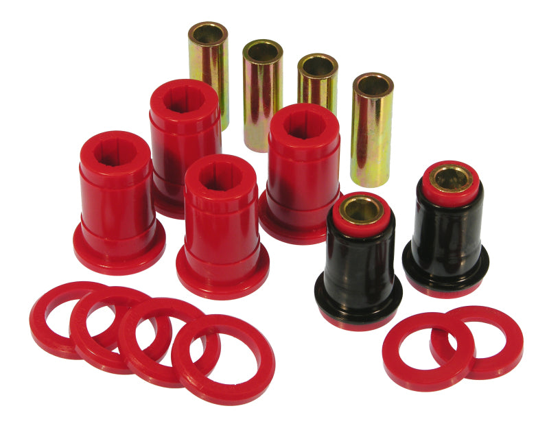 PRO Control Arm Bushings - Red - Prothane 59-64 GM Full Size Rear Upper Control Arm Bushings (for Single Upper) - Red