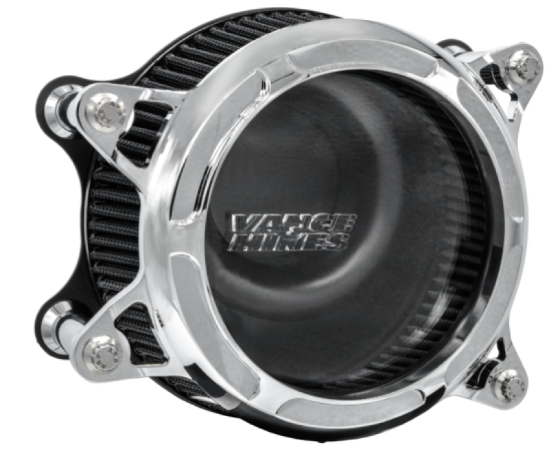 VAH Falcon Air Intakes - Vance & Hines HD Multi Fit VO2 90 Deg Intake Kit Chrome