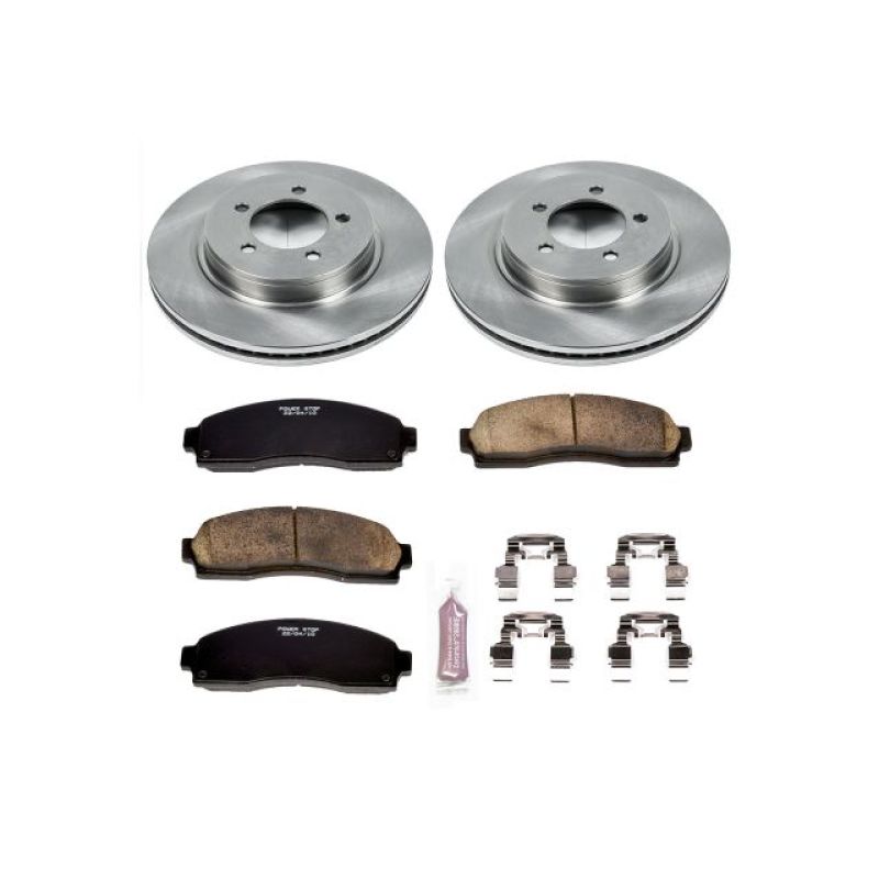 PSB Autospecialty Kit - Power Stop 02-05 Ford Explorer Front Autospecialty Brake Kit