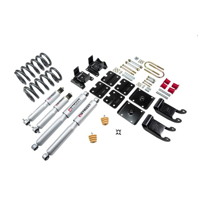 BT Lower Kit w SP Shocks - Belltech LOWERING KIT WITH SP SHOCKS